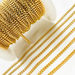 Load image into Gallery viewer, 62HRGF. 14K Gold Filled Flat Tight Curb Link Chain