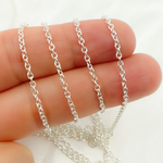 Load image into Gallery viewer, Sterling Silver Cable Link Chains