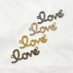 Load image into Gallery viewer, DC590. Diamond Sterling Silver Love Pendant