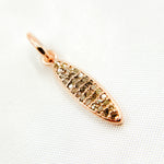 Load image into Gallery viewer, DC876. Diamond Sterling Silver Marquise Shape Charm