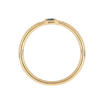 Load image into Gallery viewer, RAA01545. 14K Solid Yellow Gold Solo Baguette Ring