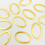 Load image into Gallery viewer, Buy Gold-plated Sterling Silver Brushed Marquis Connector