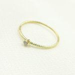 Load image into Gallery viewer, 14K Solid Gold Diamond Ring.