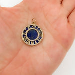 Load image into Gallery viewer, Buy Now 14K Gold Roman Clock Pendant