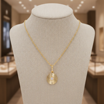Load image into Gallery viewer, PFA33295. 14K Solid Gold Diamond Necklace