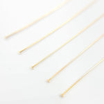 Load image into Gallery viewer, Buy Gold-filled Flat 1.5 Inch Headpin