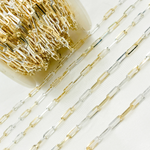 Load image into Gallery viewer, Sterling Silver Gold Plated Link