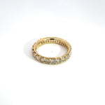 Load image into Gallery viewer, 14k Solid Gold Eternity Ring.