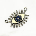 Load image into Gallery viewer, Shop Now Sterling Silver Eye Flower Enamel Pendants