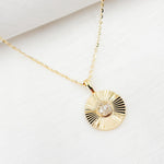 Load image into Gallery viewer, 14K Solid Gold Diamond Necklace