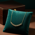 Load image into Gallery viewer, NFE72373. 14K Solid Gold Diamond Necklace