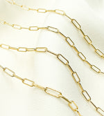 Load image into Gallery viewer, 14K Gold Filled Paperclip Chain. 2903GF
