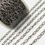 Load image into Gallery viewer, Buy Now Black Rhodium Sterling Silver Smooth Cable Chain