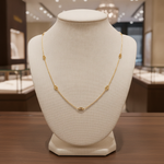 Load image into Gallery viewer, NKSET778. 14k Solid Yellow Gold Marina Link Necklace