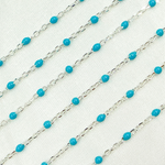 Load image into Gallery viewer, Shop Now Turquoise Color Enamel Chain