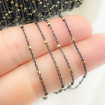 Load image into Gallery viewer, Shop Now Sterling Silver Satellite Gold Plated Cube Chain