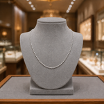 Load image into Gallery viewer, 150CPBBWG. 14K Solid White Gold Bead Chain