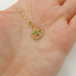 Load image into Gallery viewer, GDP403. 14k Solid Gold Diamond and Gemstone Moon and Star Charm