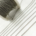 Load image into Gallery viewer, Sterling Silver Rolo Chain