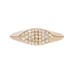 Load image into Gallery viewer, 14K Solid Gold Diamond Ring.