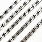 Load image into Gallery viewer, Sterling Silver Double Curb Chain