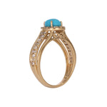 Load image into Gallery viewer, CR97174. 14K Solid Gold Diamond and Gemstone Ring
