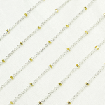 Load image into Gallery viewer, 925 Sterling Silver Satellite Gold Plated Cube Chains