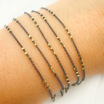 Load image into Gallery viewer, Sterling Silver Satellite Cube Chain