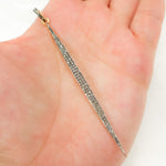 Load image into Gallery viewer, DP223. Diamond Silver Spike Pendant