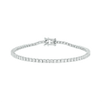 Load image into Gallery viewer, 14K Solid Gold Diamond Tennis Bracelet