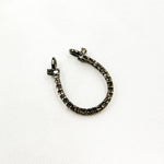 Load image into Gallery viewer, Diamond Sterling Silver Horseshoe Pendant