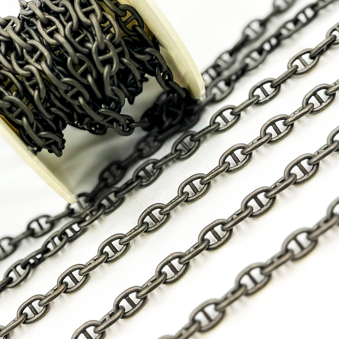 925 Sterling Silver Smooth Marina Link Chain