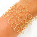 Load image into Gallery viewer, 693TWGF. 14K Gold Filled Twisted Round Link Chain