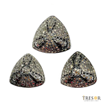 Load image into Gallery viewer, DC814. Diamond & Sterling Silver Triangle Bead