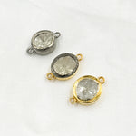 Load image into Gallery viewer, DC940A. Polki Diamond & Sterling Silver Small Connector