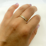 Load image into Gallery viewer, 14K Solid Gold Diamond Ring.