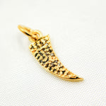 Load image into Gallery viewer, DC355. Diamond Sterling Silver Horn Charm