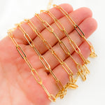 Load image into Gallery viewer, 4002FGF. 14K Gold Filled Flat Paperclip Chain