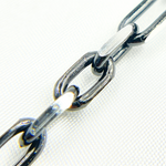 Load image into Gallery viewer, Sterling Silver Diamond Cut Long & Short Chain