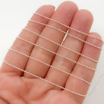 Load image into Gallery viewer, Buy Now Sterling Silver Diamond Cut Ball Chain