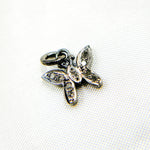 Load image into Gallery viewer, DC093. Diamond Silver Butterfly Charm