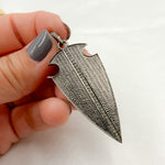 Load image into Gallery viewer, DP122. Diamond Sterling Silver Arrow Pendant