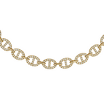 Load image into Gallery viewer, NFL72689. 14K Solid Gold Diamond Fancy Necklace