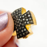 Load image into Gallery viewer, DC742. Diamond & Sterling Silver Cross Bead