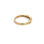 Load image into Gallery viewer, 14k Solid Gold Baguette Diamond Ring.