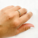 Load image into Gallery viewer, 14K Solid Gold Diamond & Blue Sapphire Ring. CR95300BS1.5