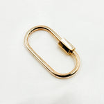 Load image into Gallery viewer, DC605. Sterling Silver Screw Oval Clasp