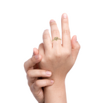 Load image into Gallery viewer, Buy Solid Gold Diamond Heart Ring