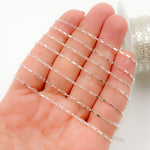 Load image into Gallery viewer, Sterling Silver Box Chain