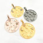 Load image into Gallery viewer, Diamond Sterling Silver Lucky Symbols Pendant